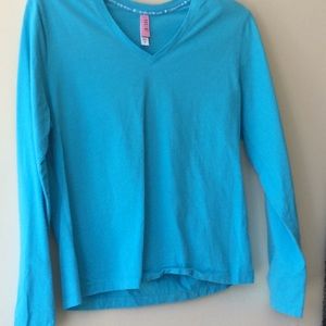 Blue hue shirt size small.